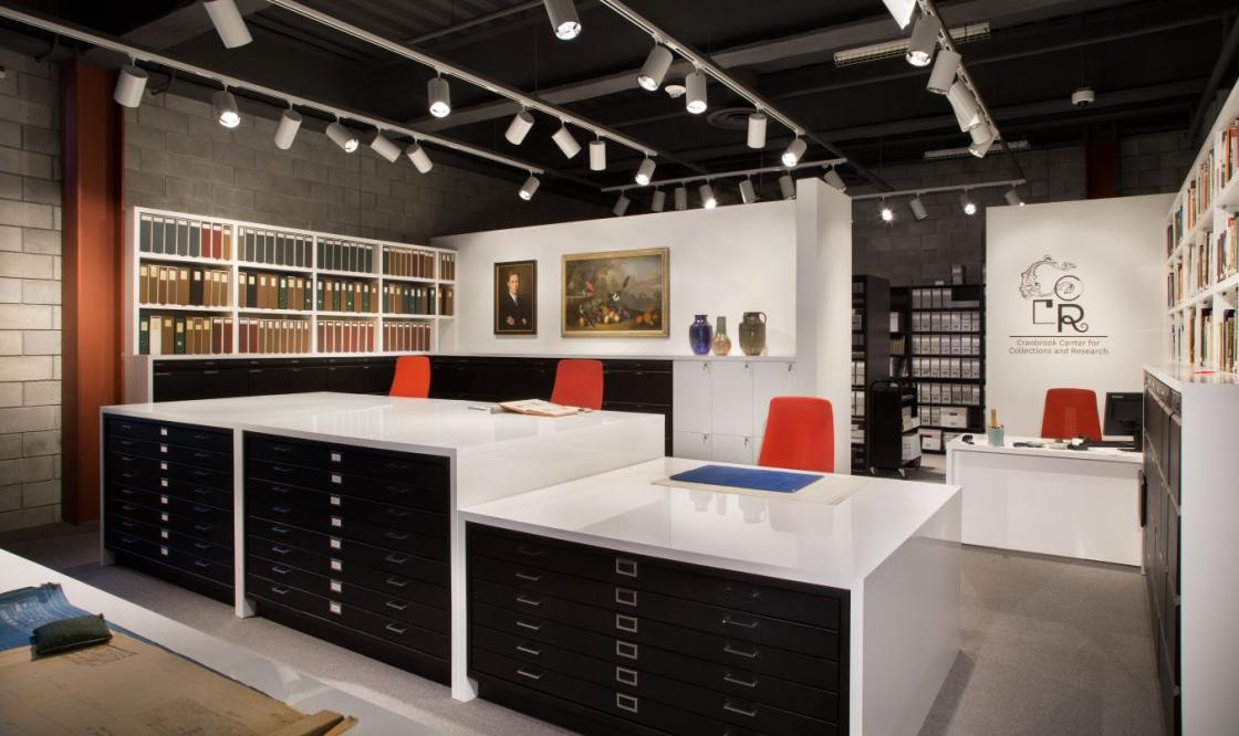 Photograph of the Center's Archive Reading Room by PD Rearick.