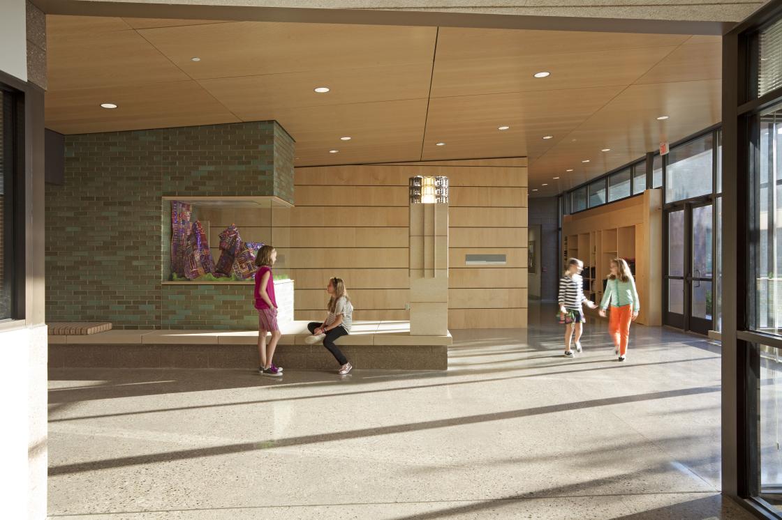 Cummings Lobby Cranbrook Girls Middle School