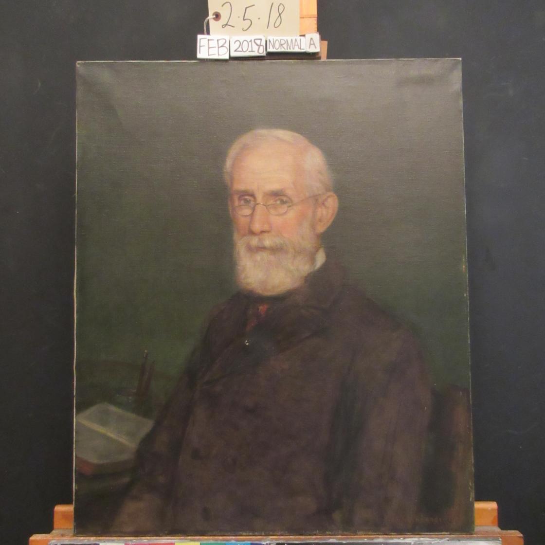 Robert J. Wickenden, Portrait of Henry Wood Booth, 1906. Photography by Conservation & Museum Services Inc.; Courtesy Cranbrook Center for Collections and Research. Robert J. Wickenden, Portrait of Henry Wood Booth, 1906. Photography by Conservation & Museum Services Inc.; Courtesy Cranbrook Center for Collections and Research.